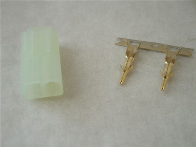 Tamiya-Mini-Stecker  vergoldet