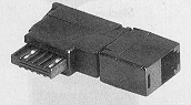 TST Adapter (Kombistecker) TST/ST-USA/BU 4/2  gebrckt Dreieck