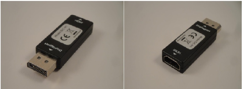Adapter HDMI Buchse auf DisplayPort Stecker DC-H1