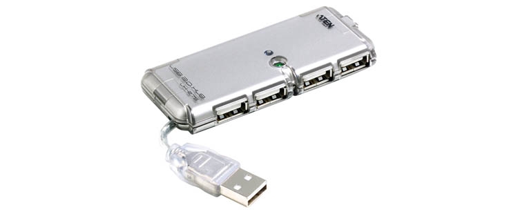 USB 4-fach Hub compact 2.0  UH275