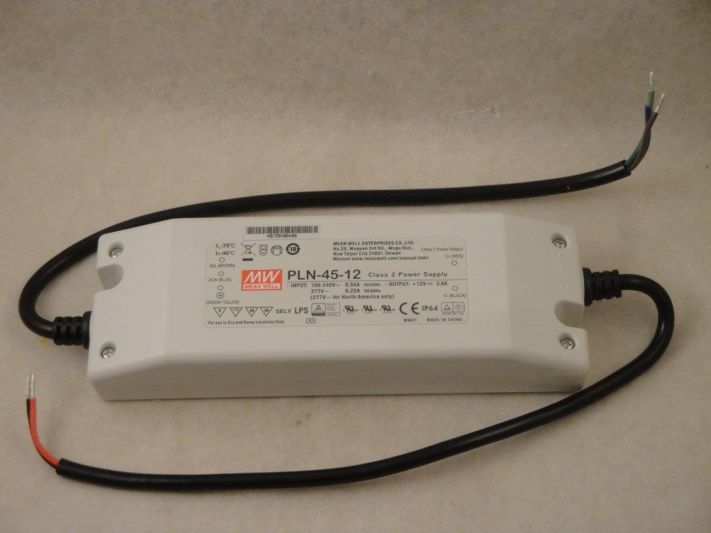 Schaltnetzteil LED 45W 12V/3,8A PLN4512