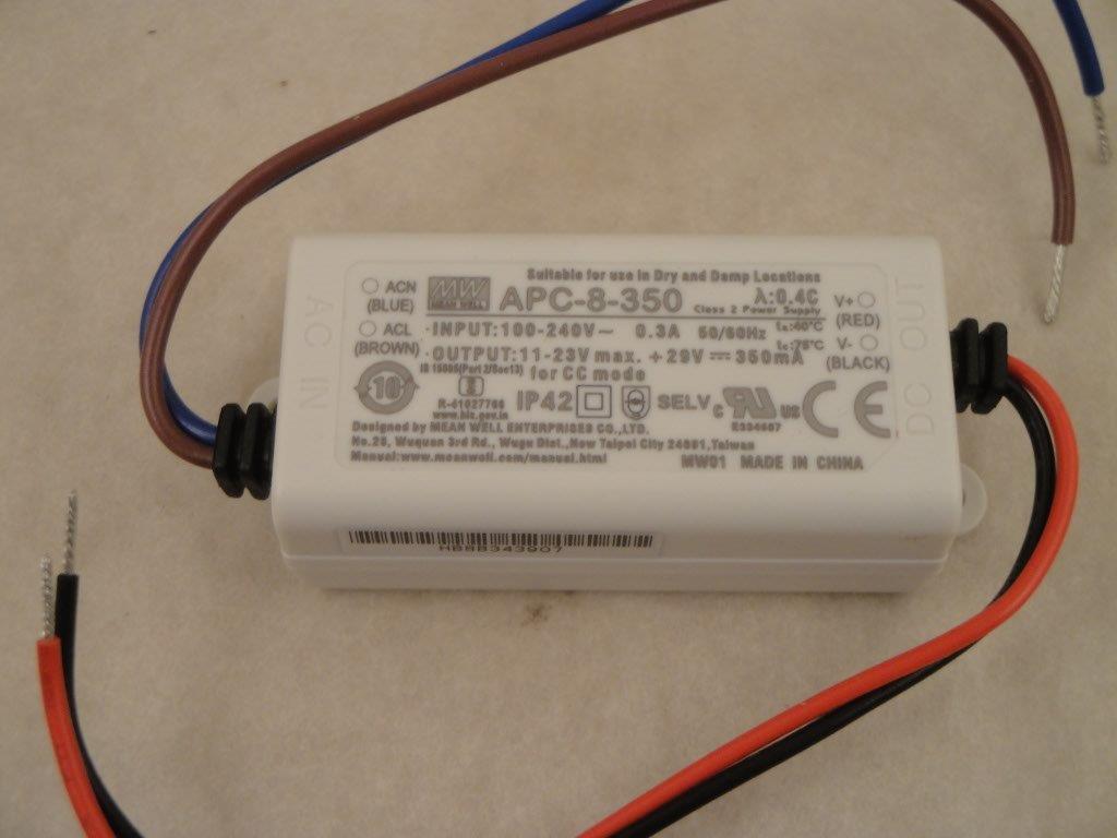 LED-SNT APC-8-250  8W 16-32V/250mA  LED-Schaltnetzteil