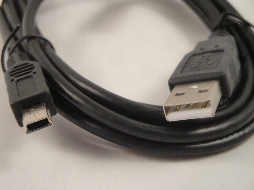 USB DC4 A-MB5  A-Stecker auf 5pol-Mini-USB-Stecker Digi-Cam, 2m