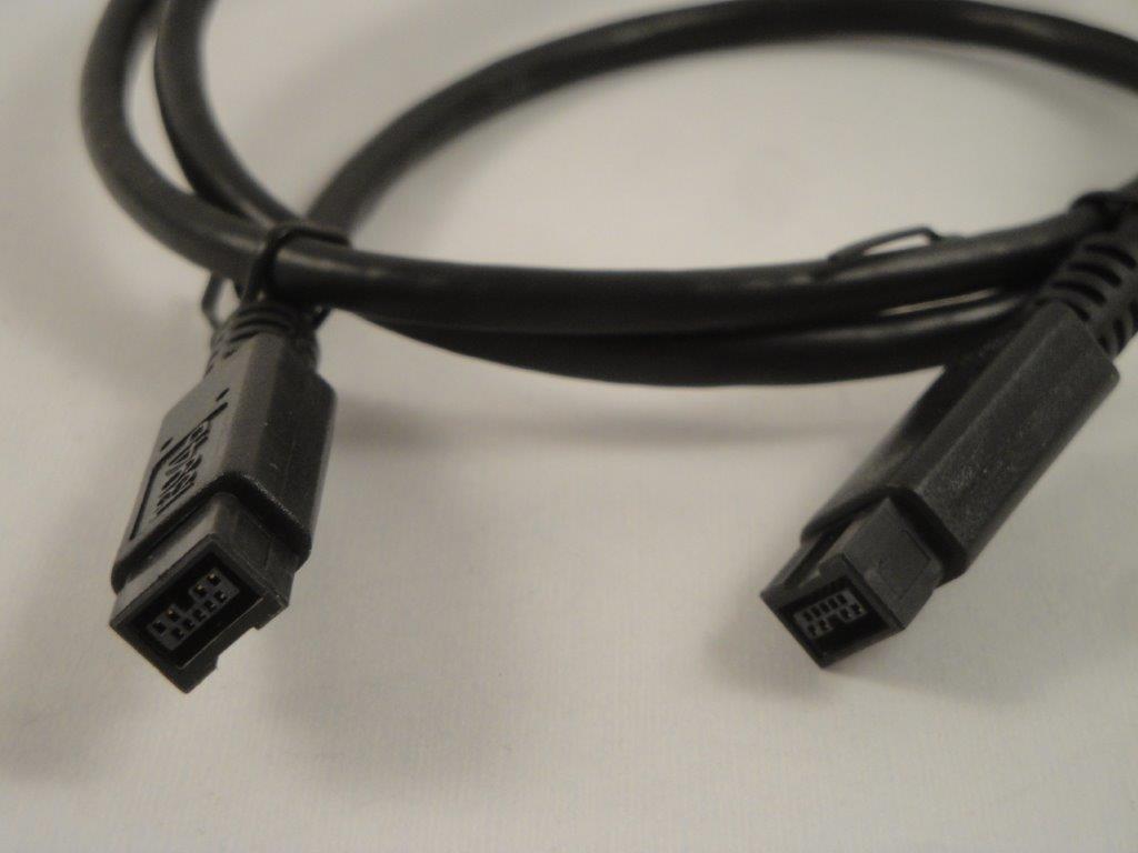 FW 9/9 MM 1m  Fire-Wire-Kabel 1,0m   IEEE 1394 B 800 Mbps