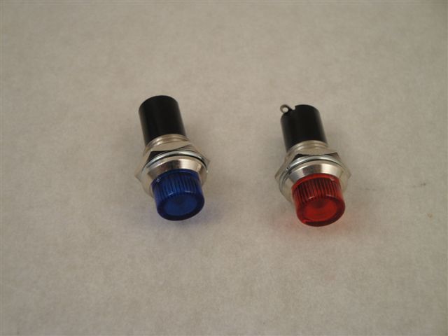 SF 5 blau  Signallamp.-Fass. E5 14mm