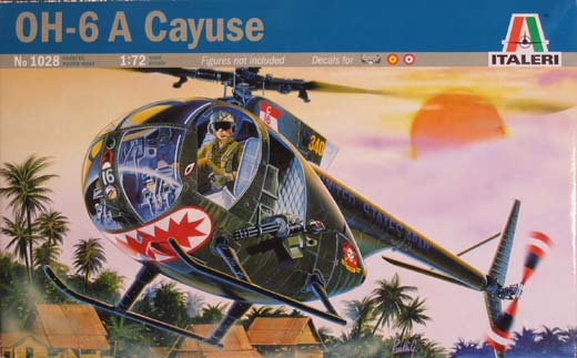 OH-6 A Cayuse  1:72 Italeri 1028