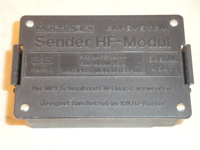 HF-Modul "HFM 3" 35 MHz,  Multiplex 45671